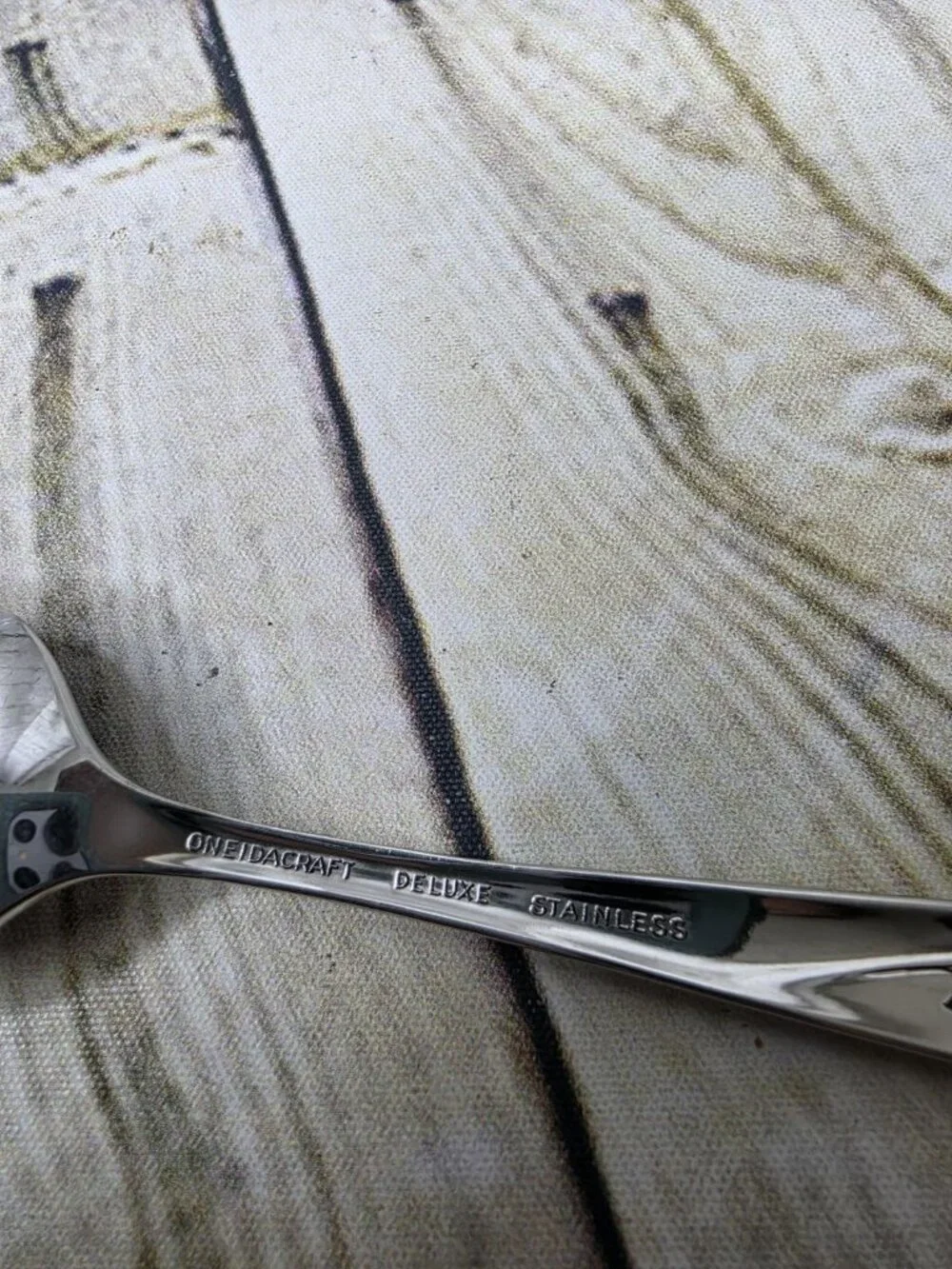 5 Vintage Oneida LASTING ROSE Stainless 6.5